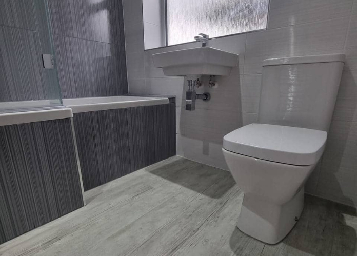 This is a photo of a new toilet installed in Buxton, Derbyshire by Buxton Plumbing